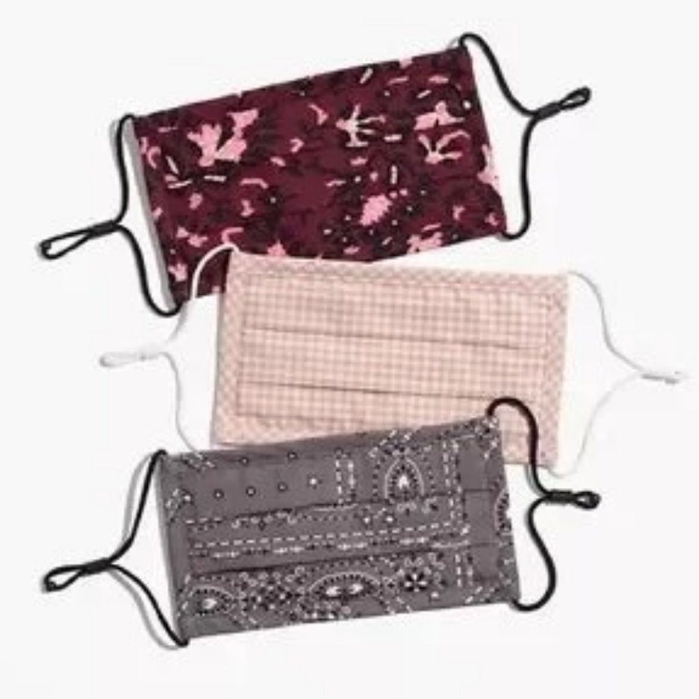 Madewell Pack of 3 Face Masks